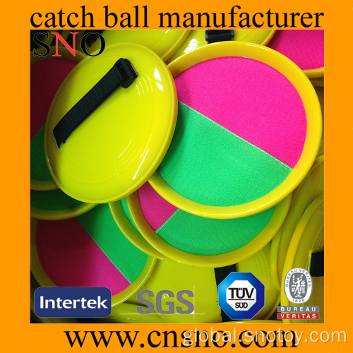 Magic Tape Catch Ball paddle ball game/catch ball/beach paddle ball Manufactory